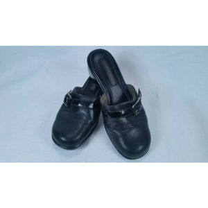 Tommy Hilfiger W23346M Allison Sandals Shoes Slides Black Womens 6M